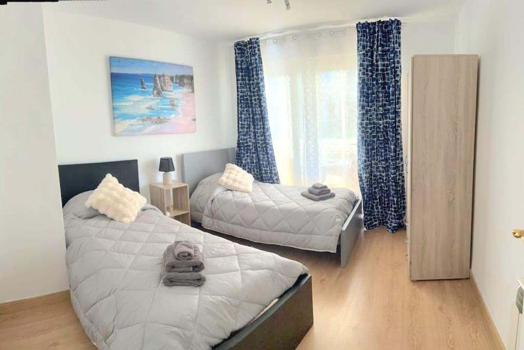 Cozy 3Br: Ac & Park, Beach 4Min Walk, Golf 15 Min Benimagrell Luaran gambar
